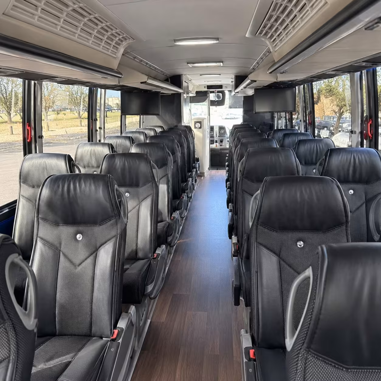 el centro charter bus rentals for military training exercises