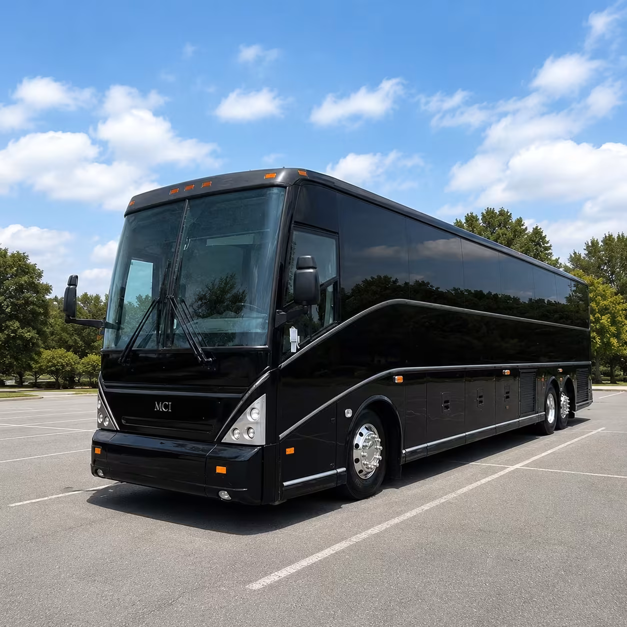 el centro corporate event and employee shuttle buses