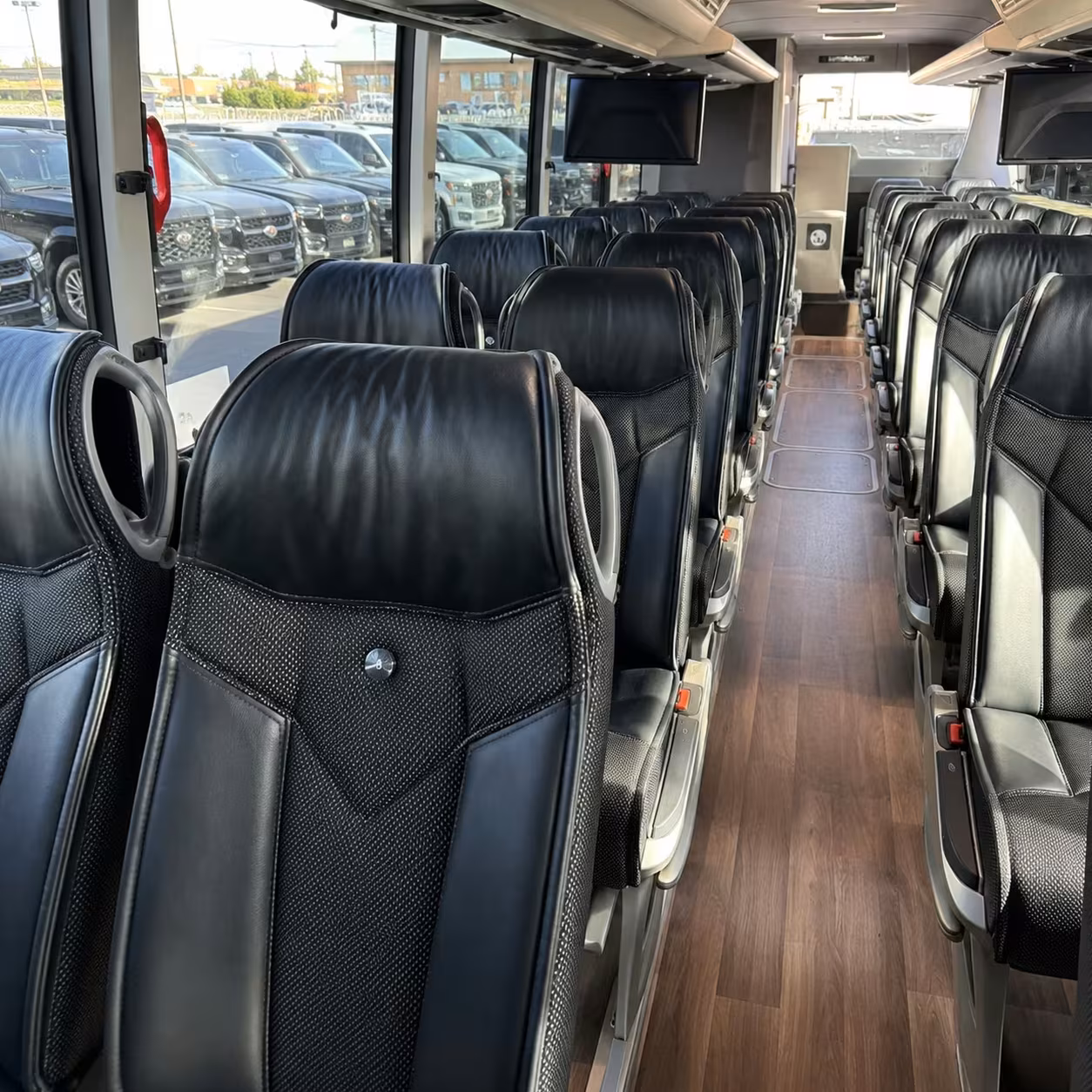 multi stop prom night charter bus rentals in el centro
