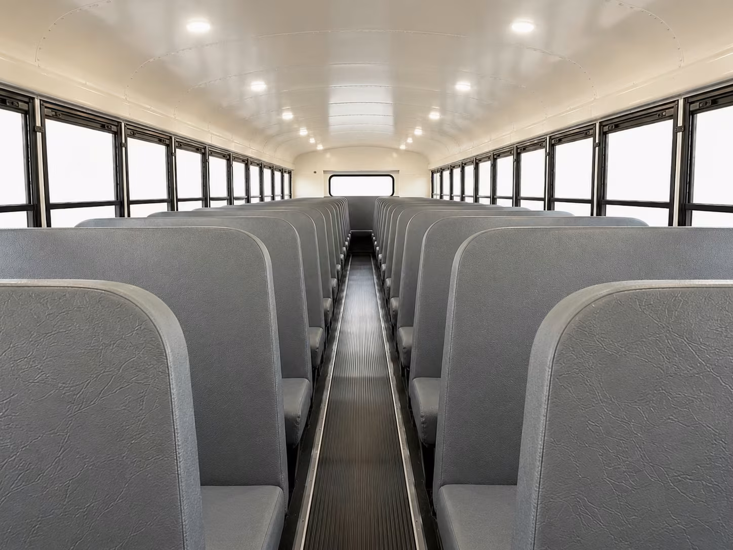 school bus interior