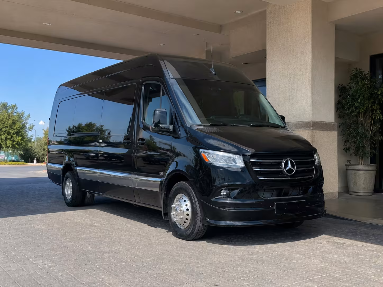 sprinter van with driver